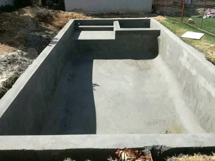 Pool before renovation